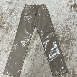 Agolde pu leather pants size 25
